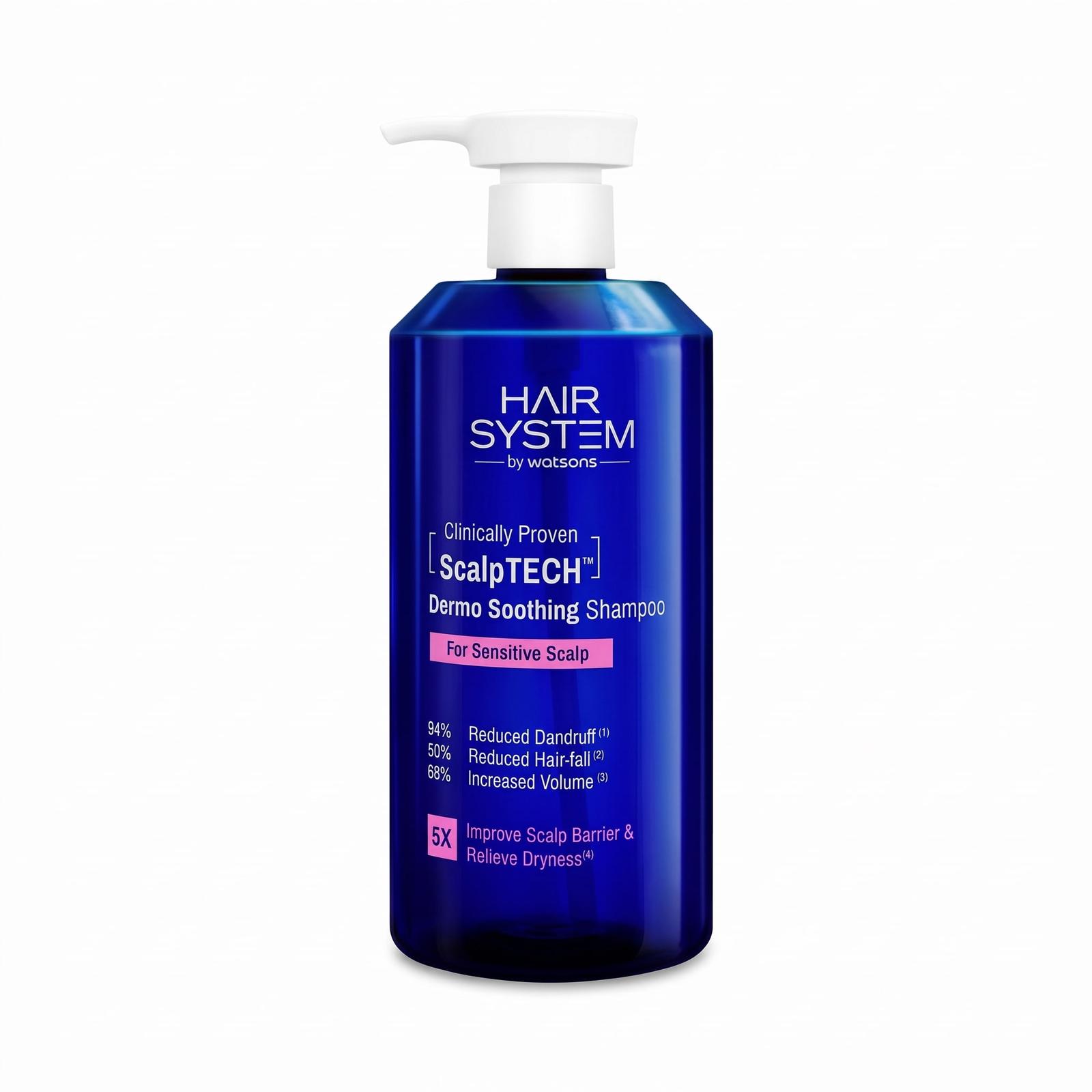 Scalptech Dermo Soothing Shampoo for Sensitive Scalp 500ml