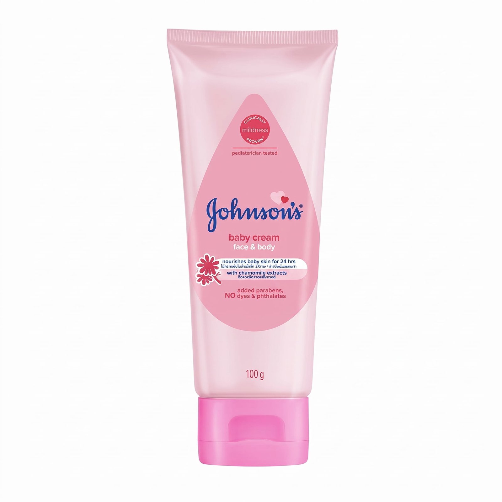 JOHNSON'S Baby Cream Face & Body 100 GM