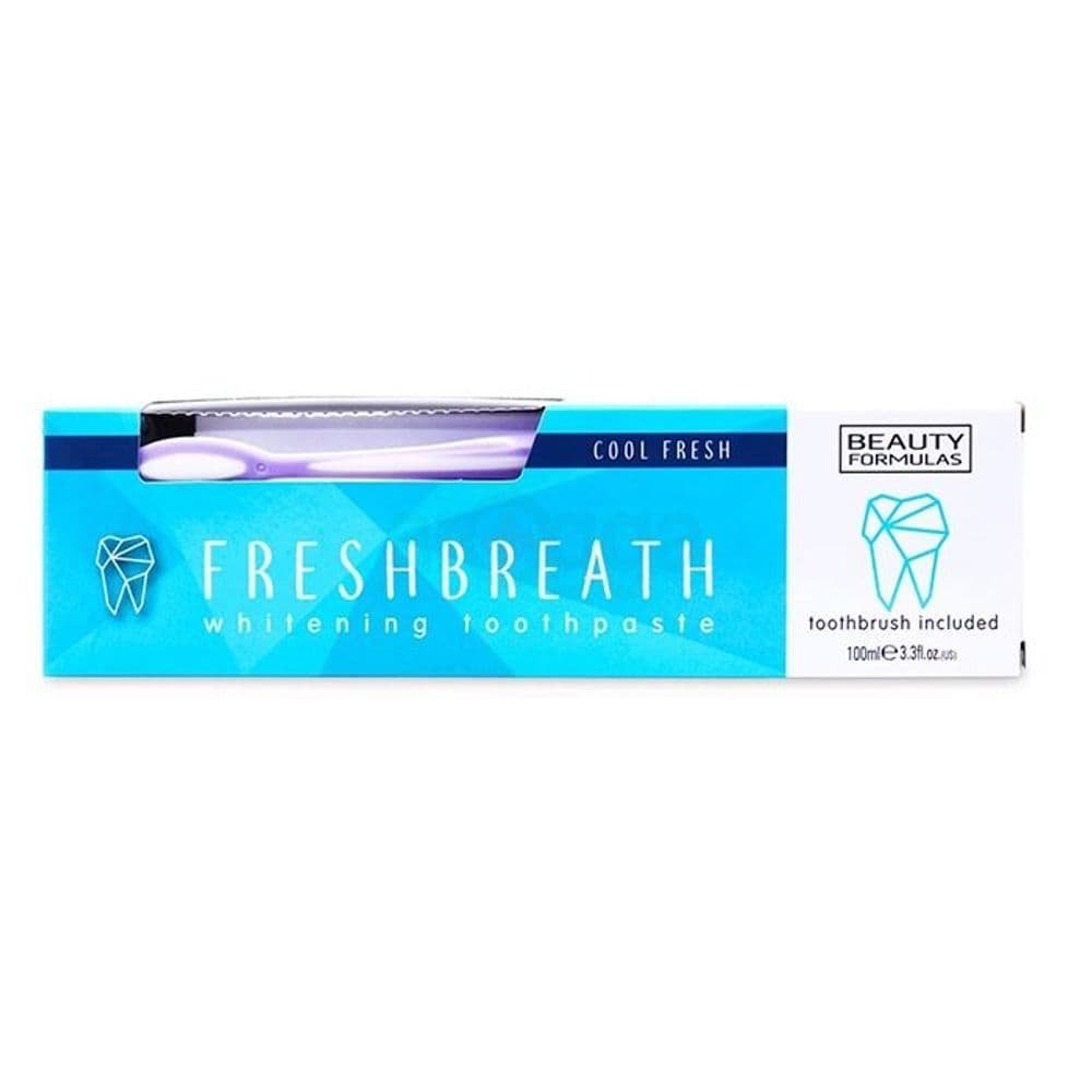 FRESH BREATH Toothpaste With Brush