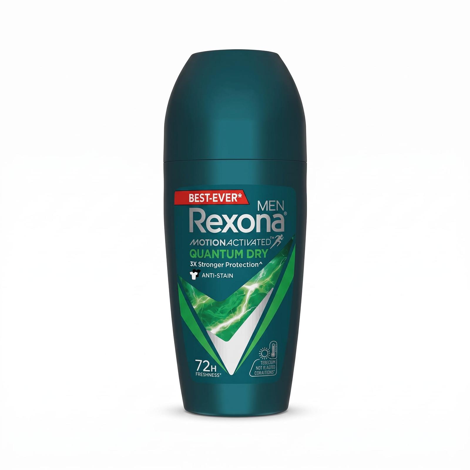 REXONA MEN Quantum Dry Anti Perspirant Deodorant 72H
