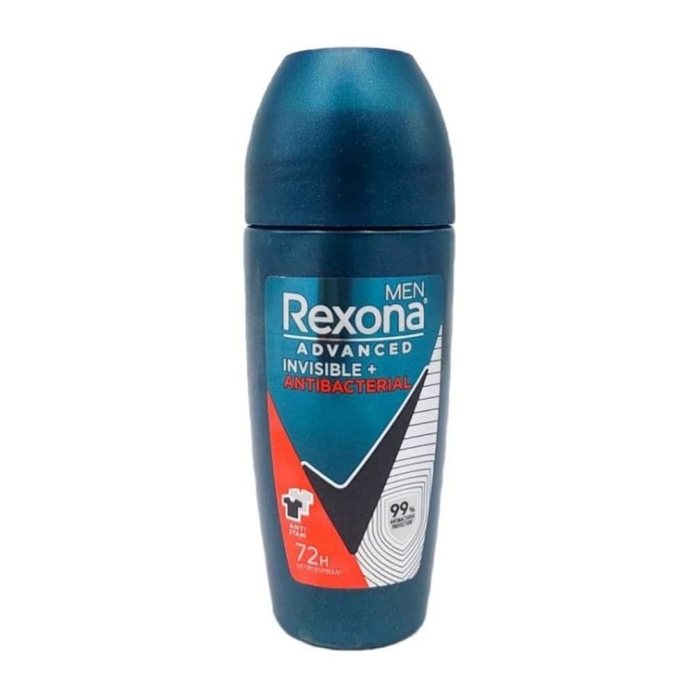 REXONA MEN Advanced Invisible Dry + Anti Bacterial Anti Perspirant Deodorant 72H