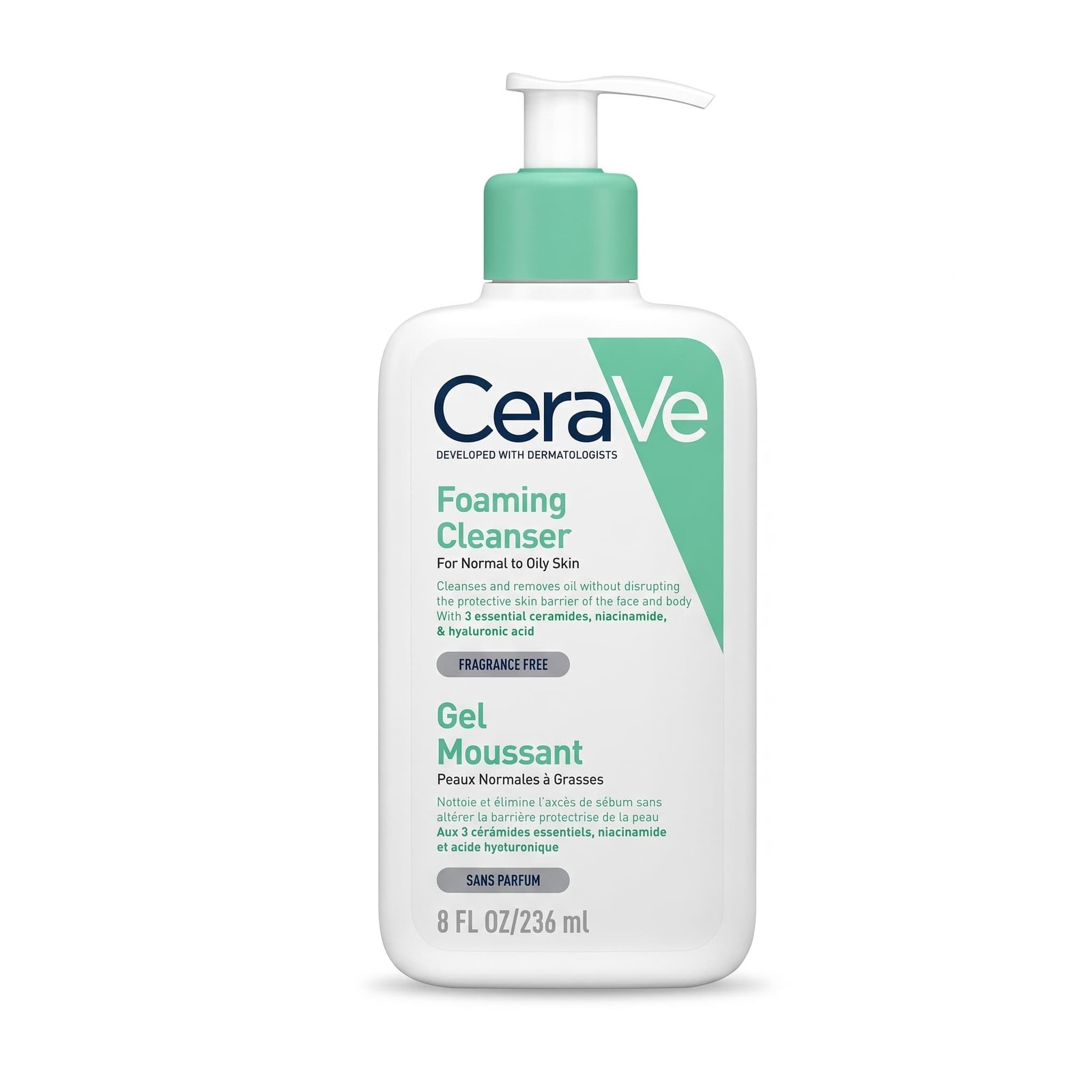 CeraVe Foaming Cleanser Gel Moussant