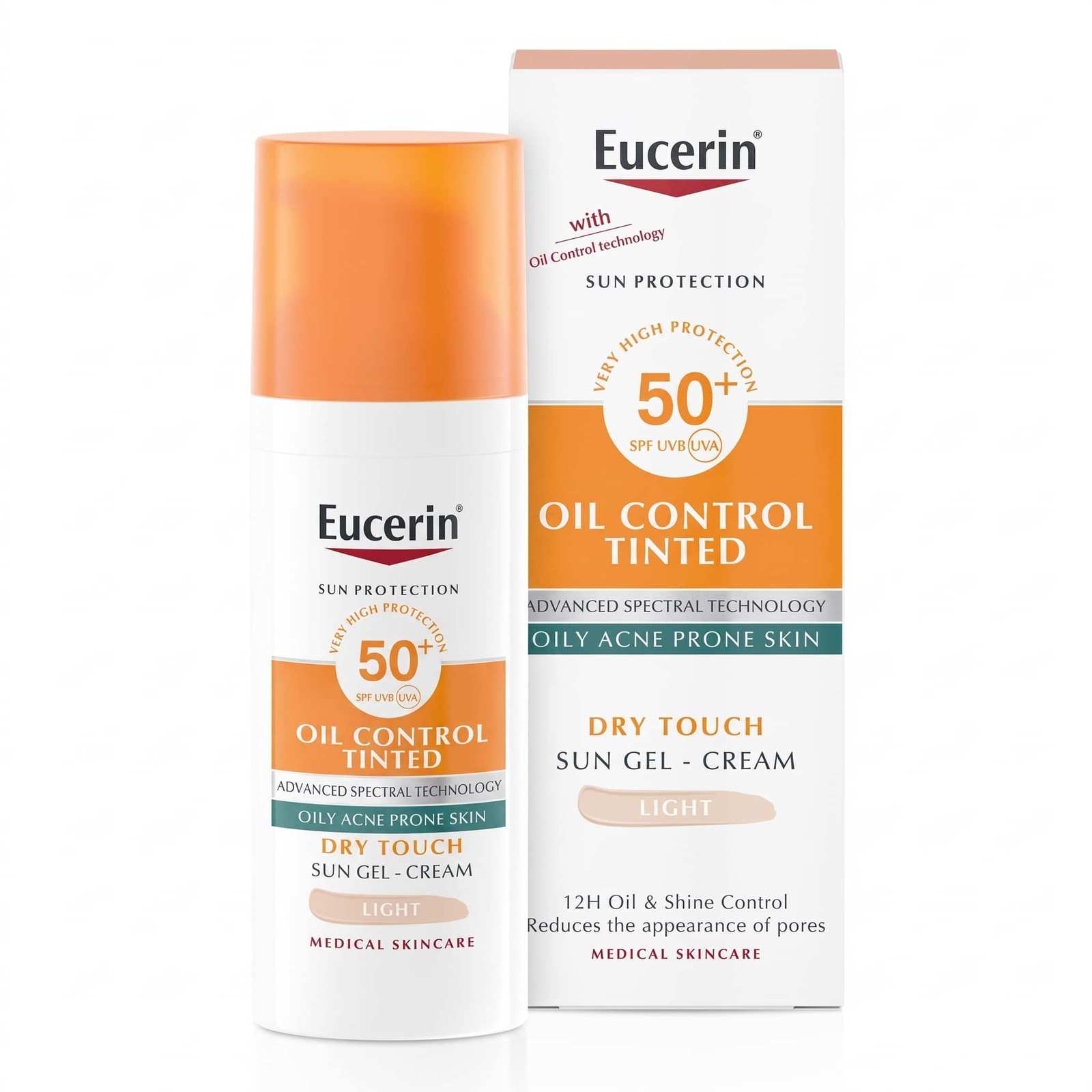 Eucerin Sun Face Oil Control Gel-Cream SPF 50+ 50ml