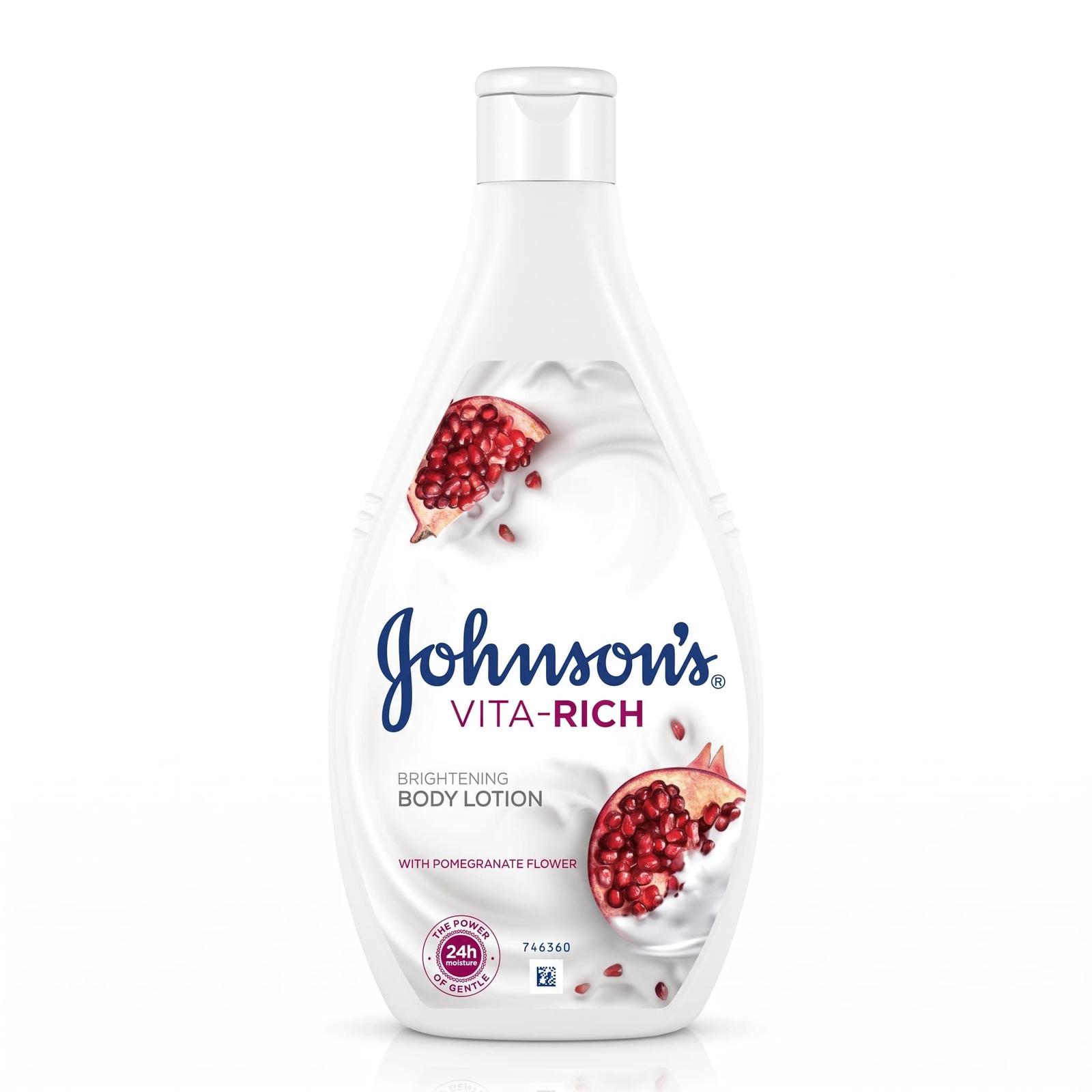 Johnson's Vita Rich Brightening Body Lotion With Pomegranate Flower