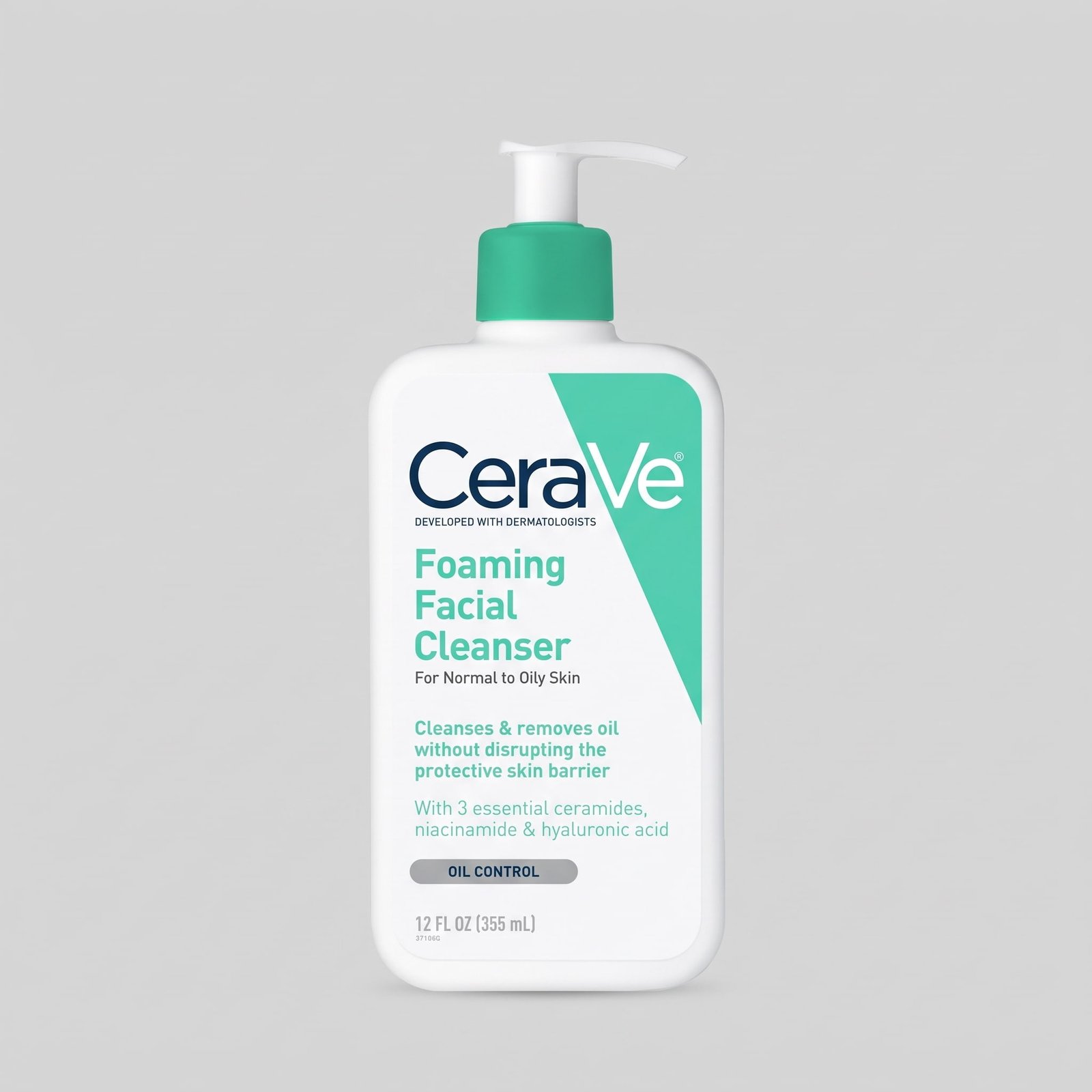CeraVe Foaming Cleanser for Normal to Oily Skin