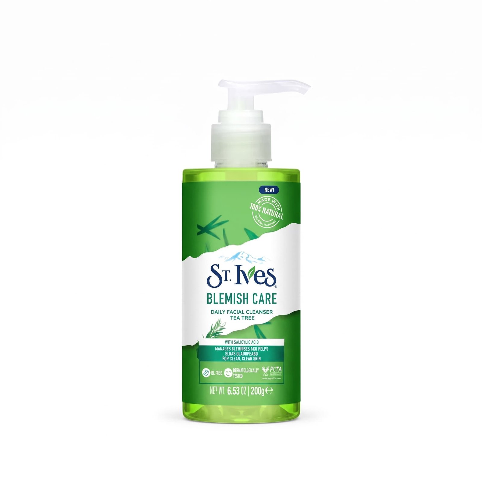 St. Ives Blemish Care Daily Facial Cleanser – Tea Tree 200ml