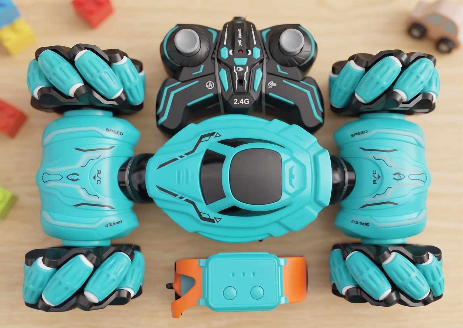Gesture & Remote Control Stunt Car