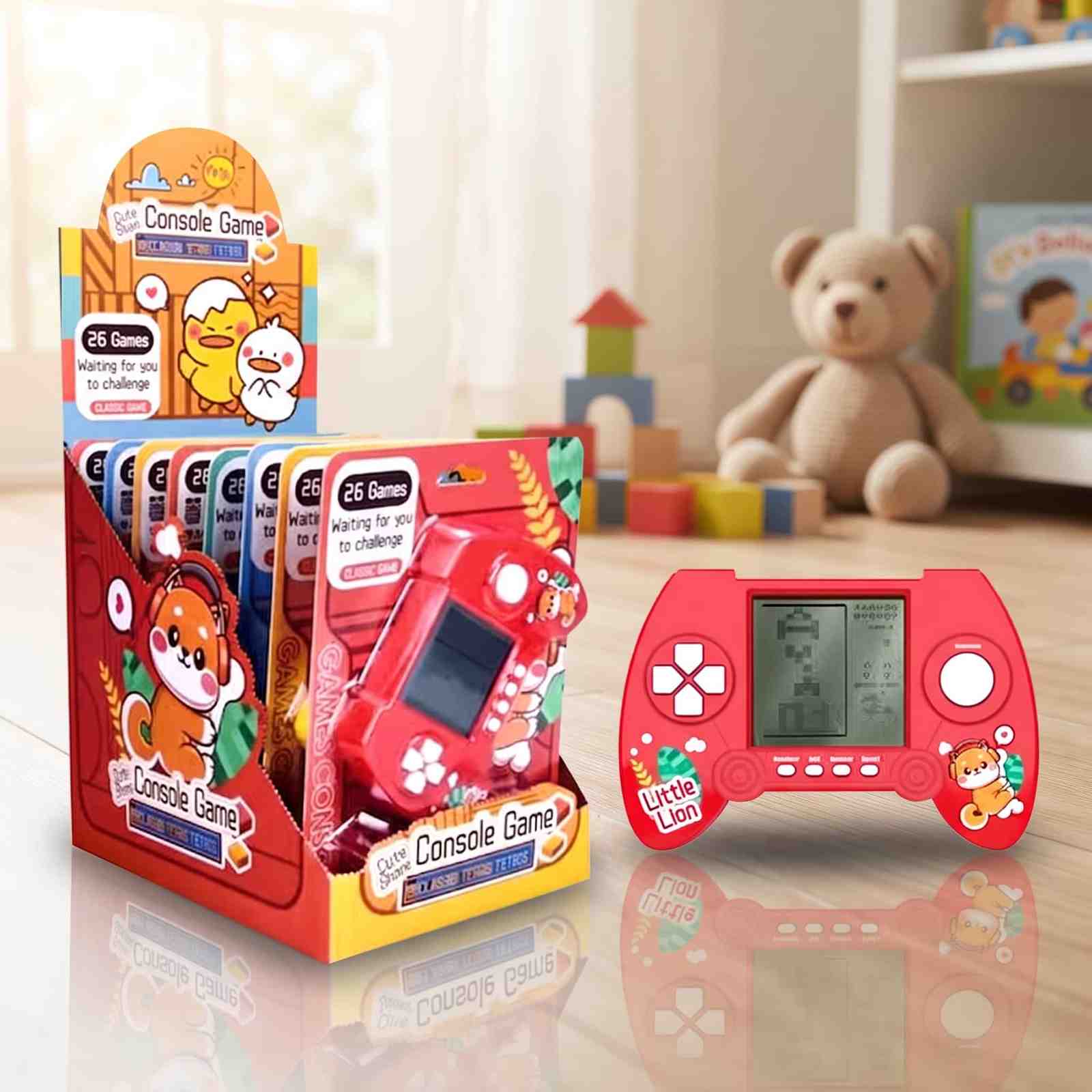 Mini Gaming Console for Kids - 26 Built-in Classic Games