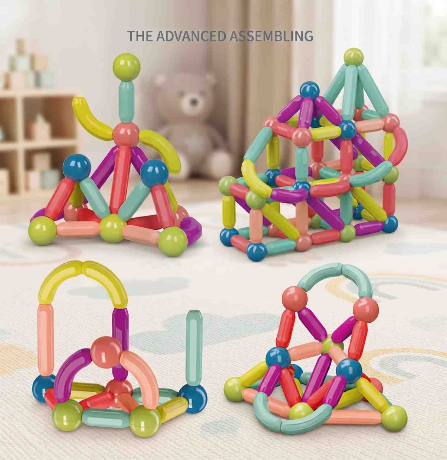 Magnetic Sticks - 36 Piece Set