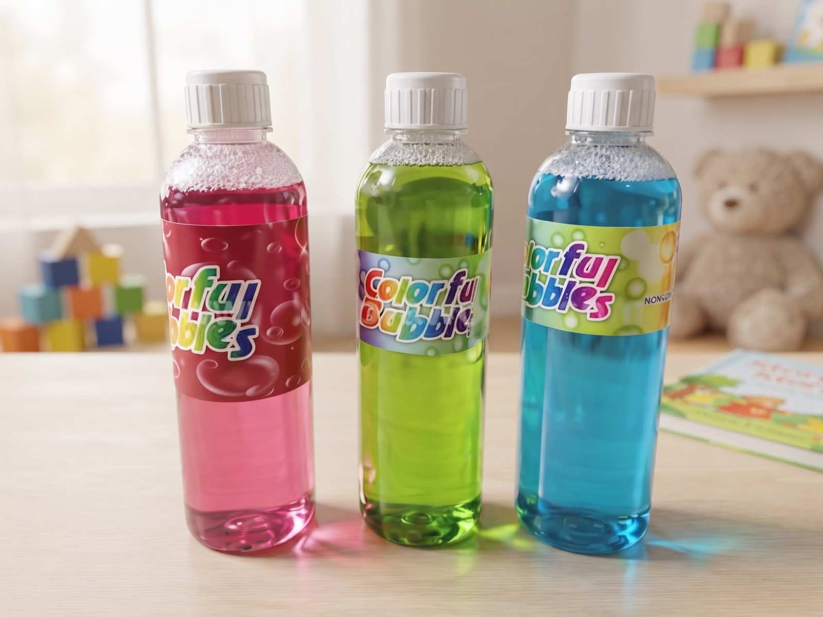 Colorful Bubble Solution (450 ml)