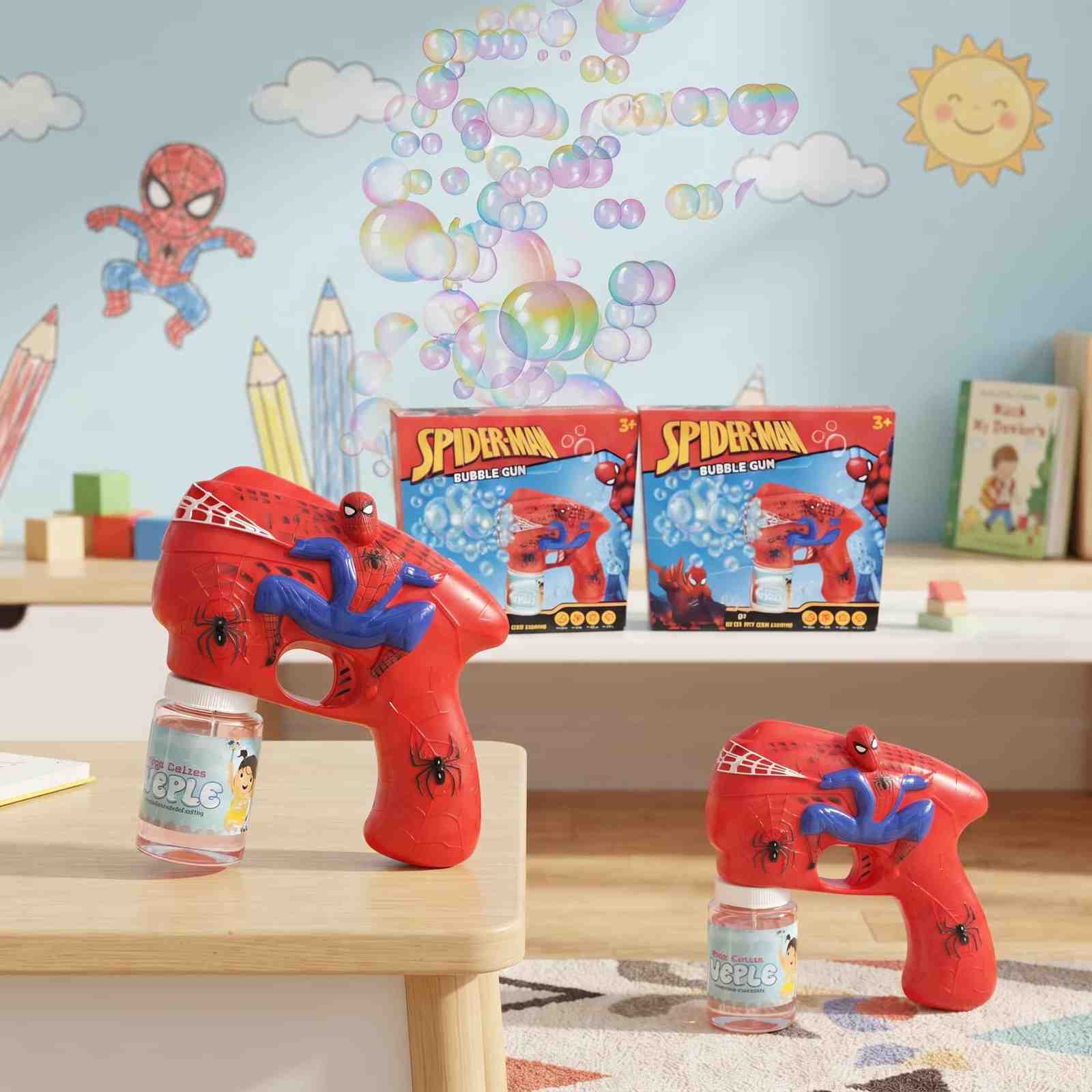 Spiderman Bubble Gun
