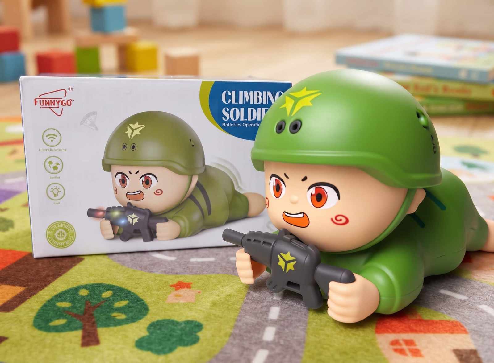 Climbing Soldier